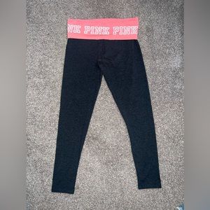 Pink yoga leggings